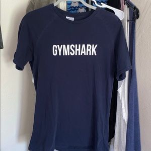 Men’s Navy Gyms hark Shirt. Size Small.